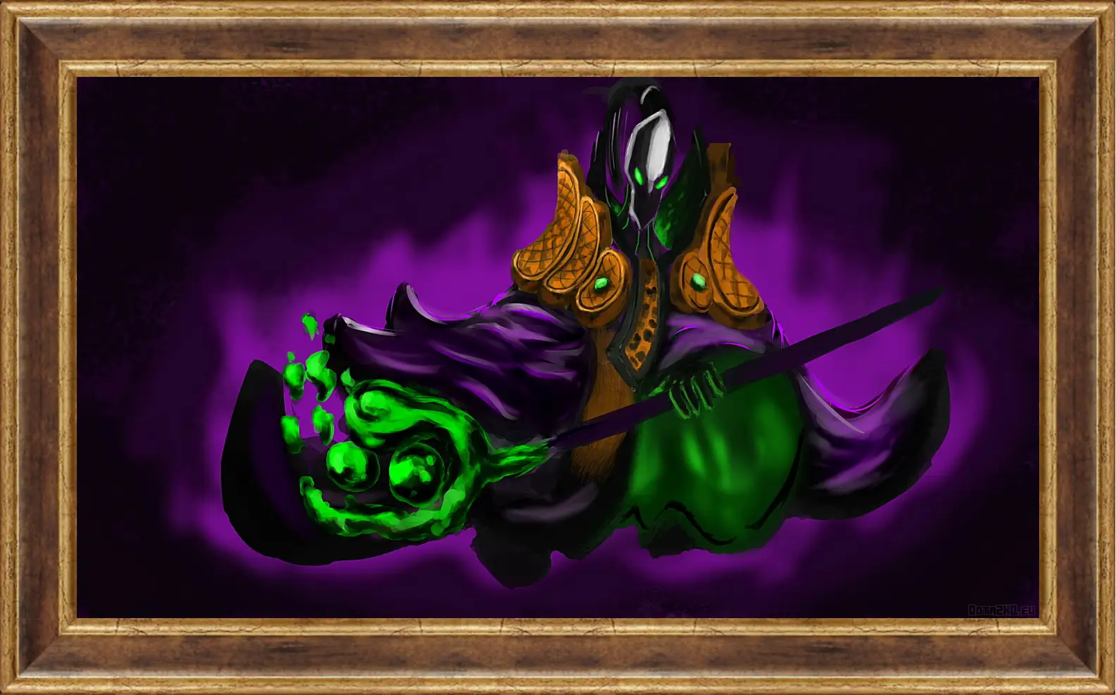 Картина в раме - rubick, grand magus, dota 2