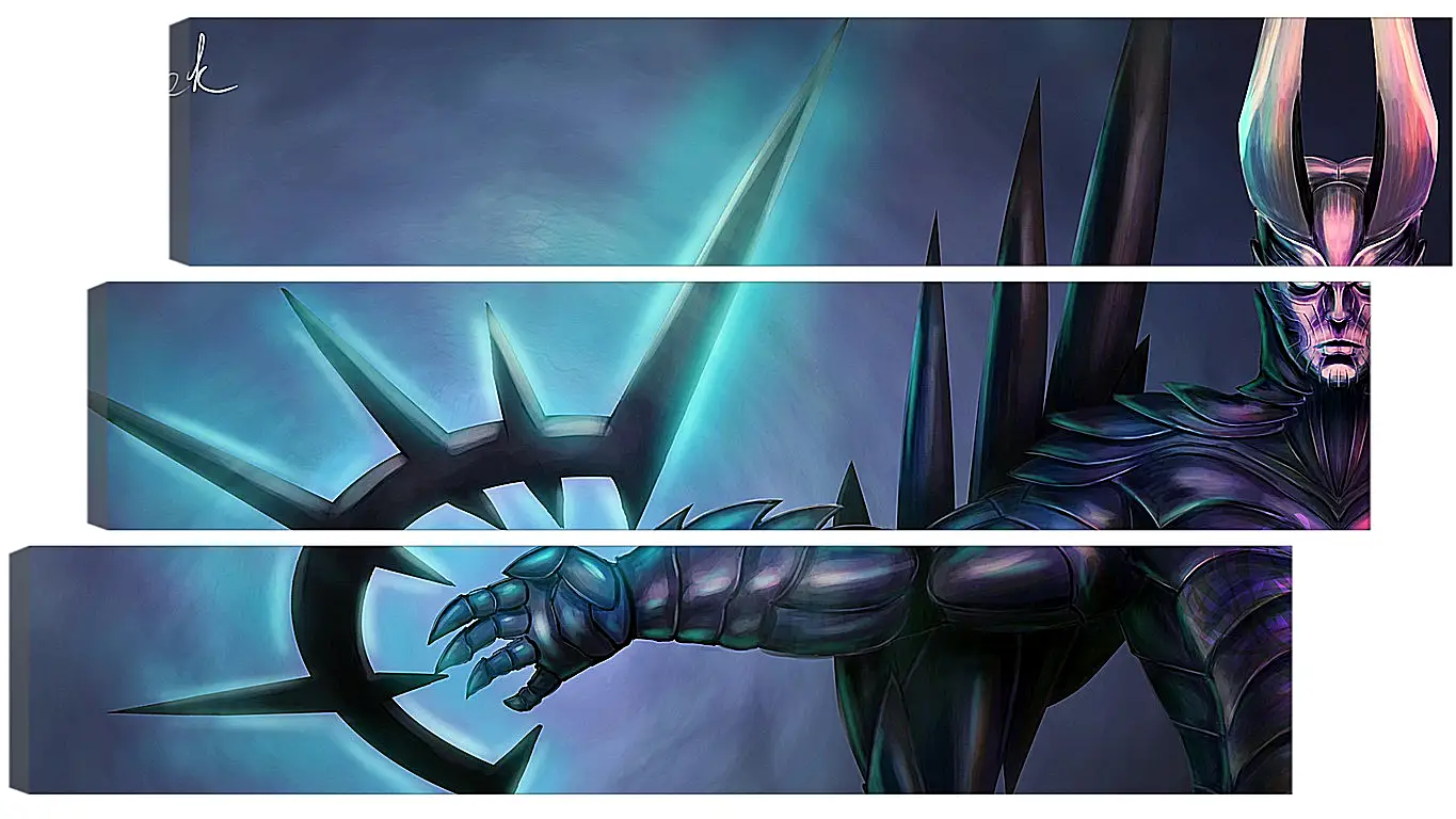 Модульная картина - terrorblade, dota 2, art