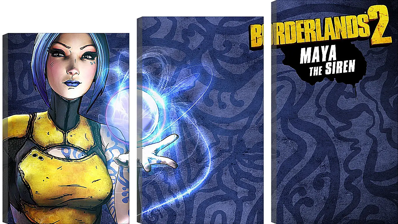 Модульная картина - borderlands 2, fps, rpg
