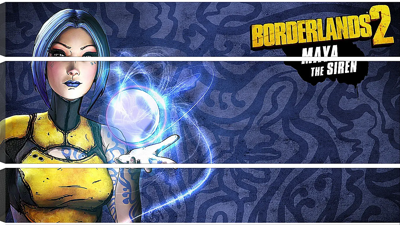 Модульная картина - borderlands 2, fps, rpg
