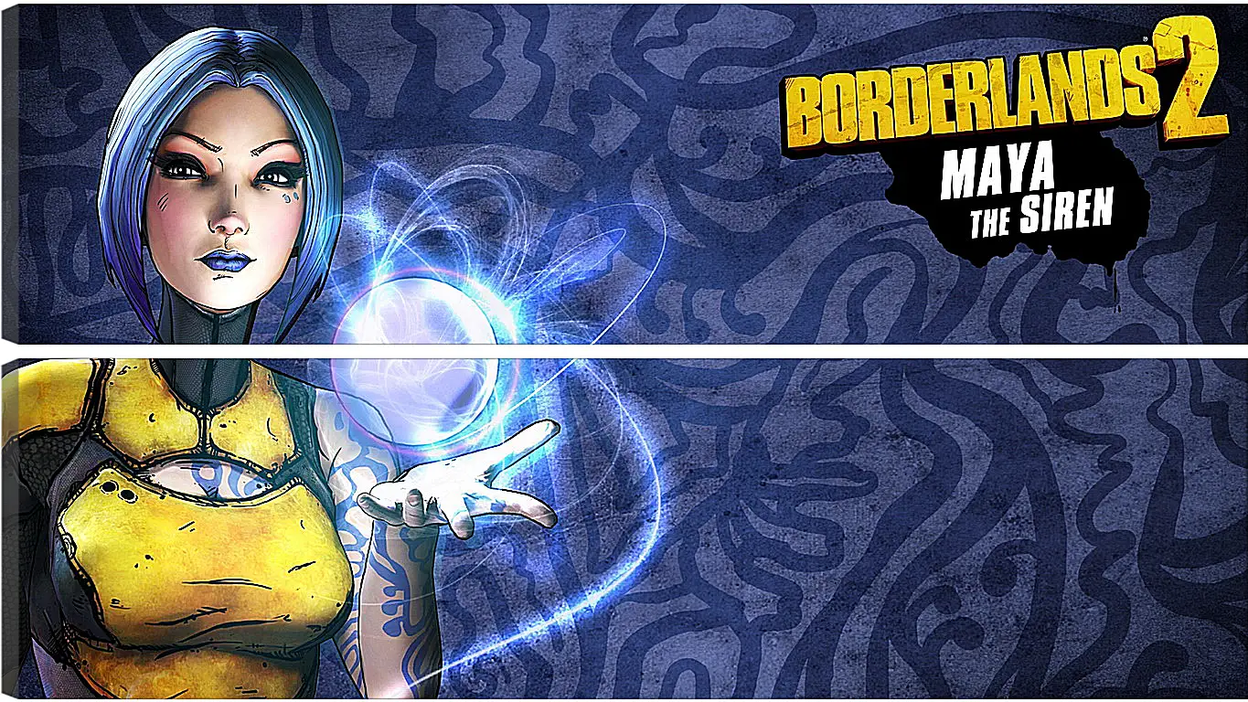 Модульная картина - borderlands 2, fps, rpg
