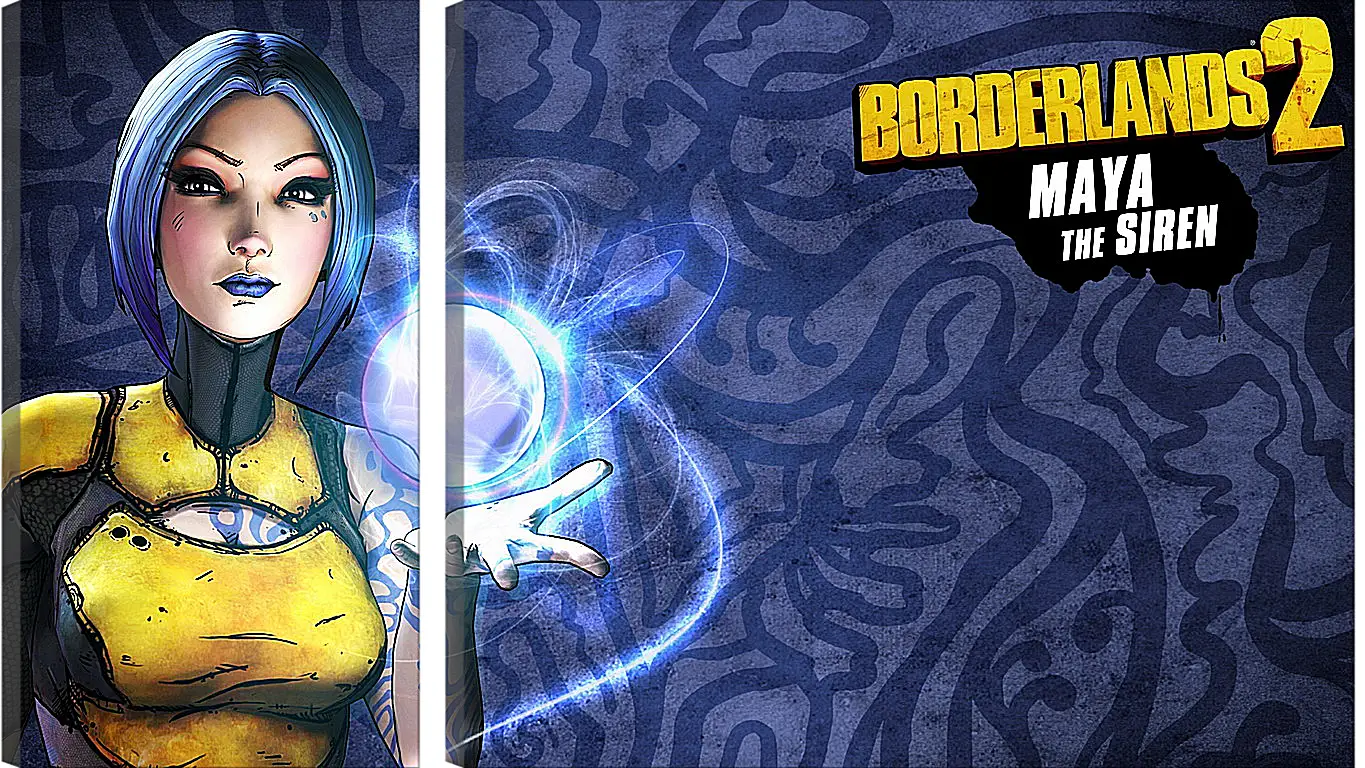 Модульная картина - borderlands 2, fps, rpg
