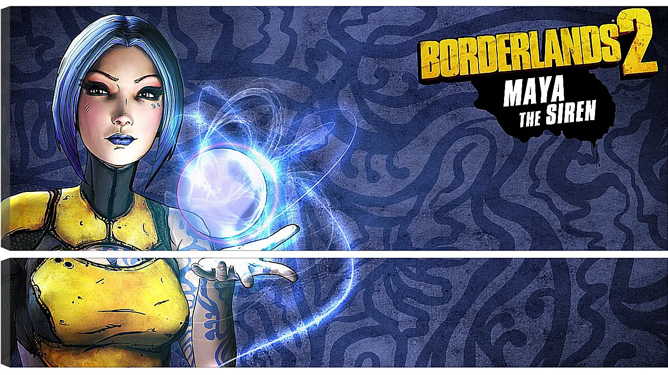 Модульная картина - borderlands 2, fps, rpg
