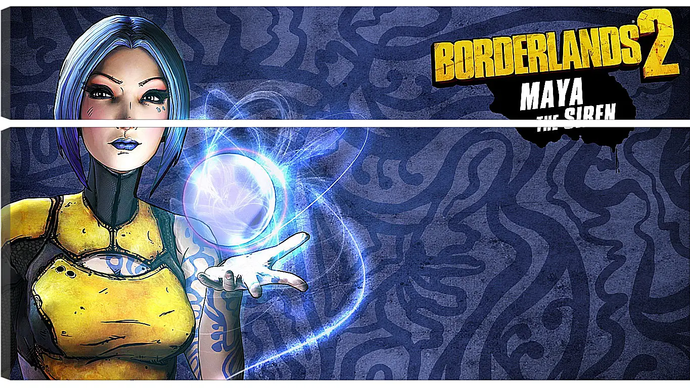 Модульная картина - borderlands 2, fps, rpg
