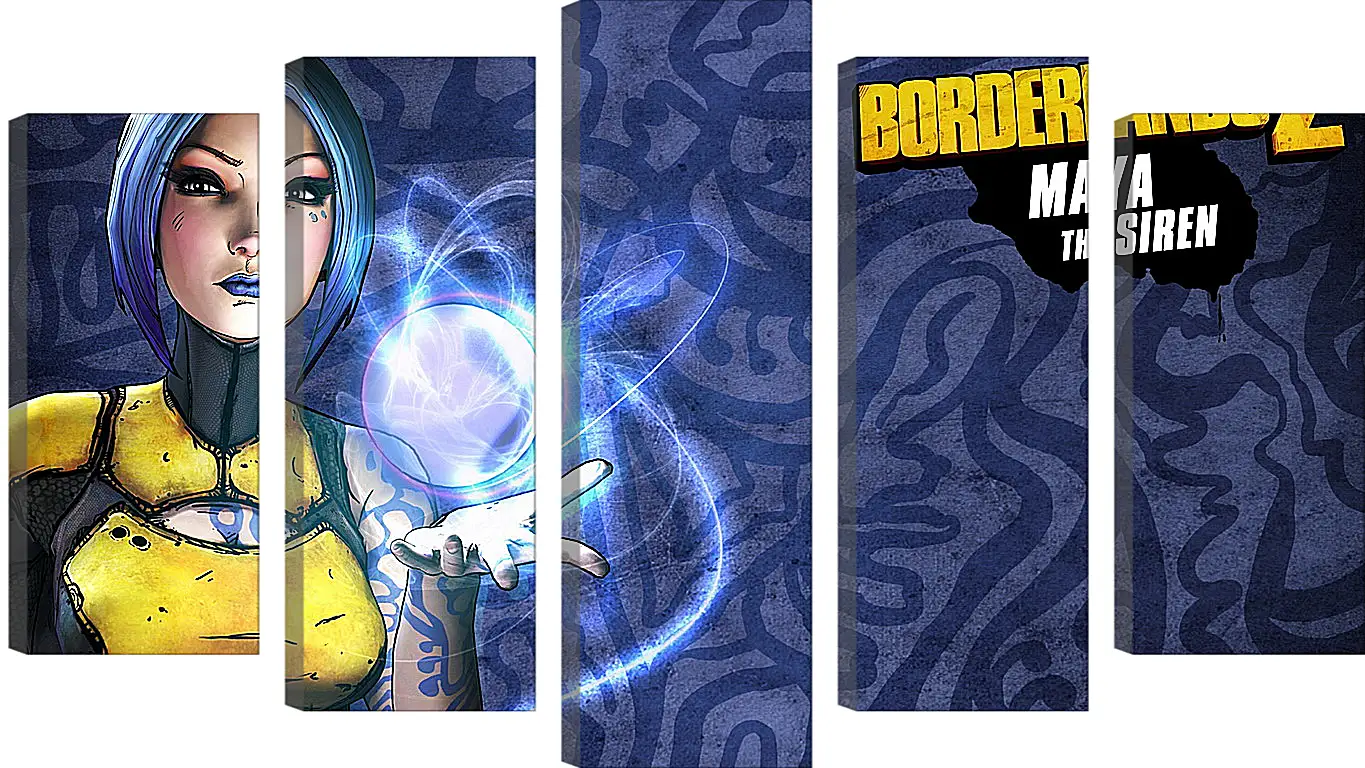 Модульная картина - borderlands 2, fps, rpg
