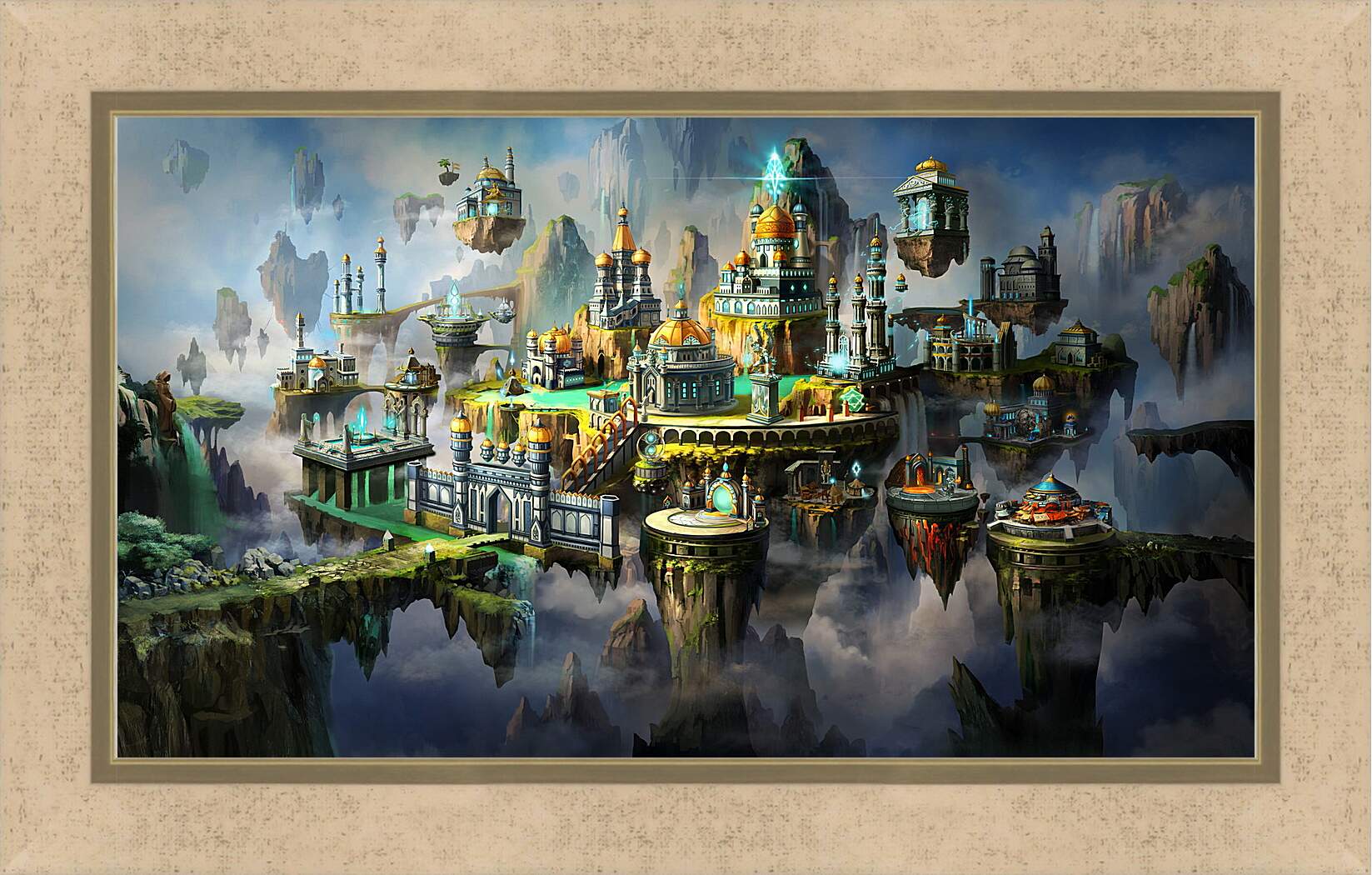 Картина в раме - might & magic heroes vii, might and magic x, city
