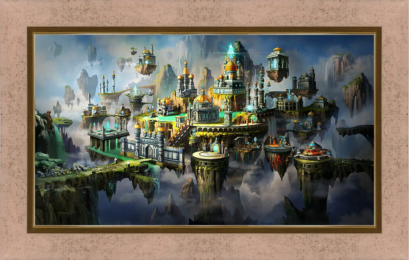 Картина в раме - might & magic heroes vii, might and magic x, city
