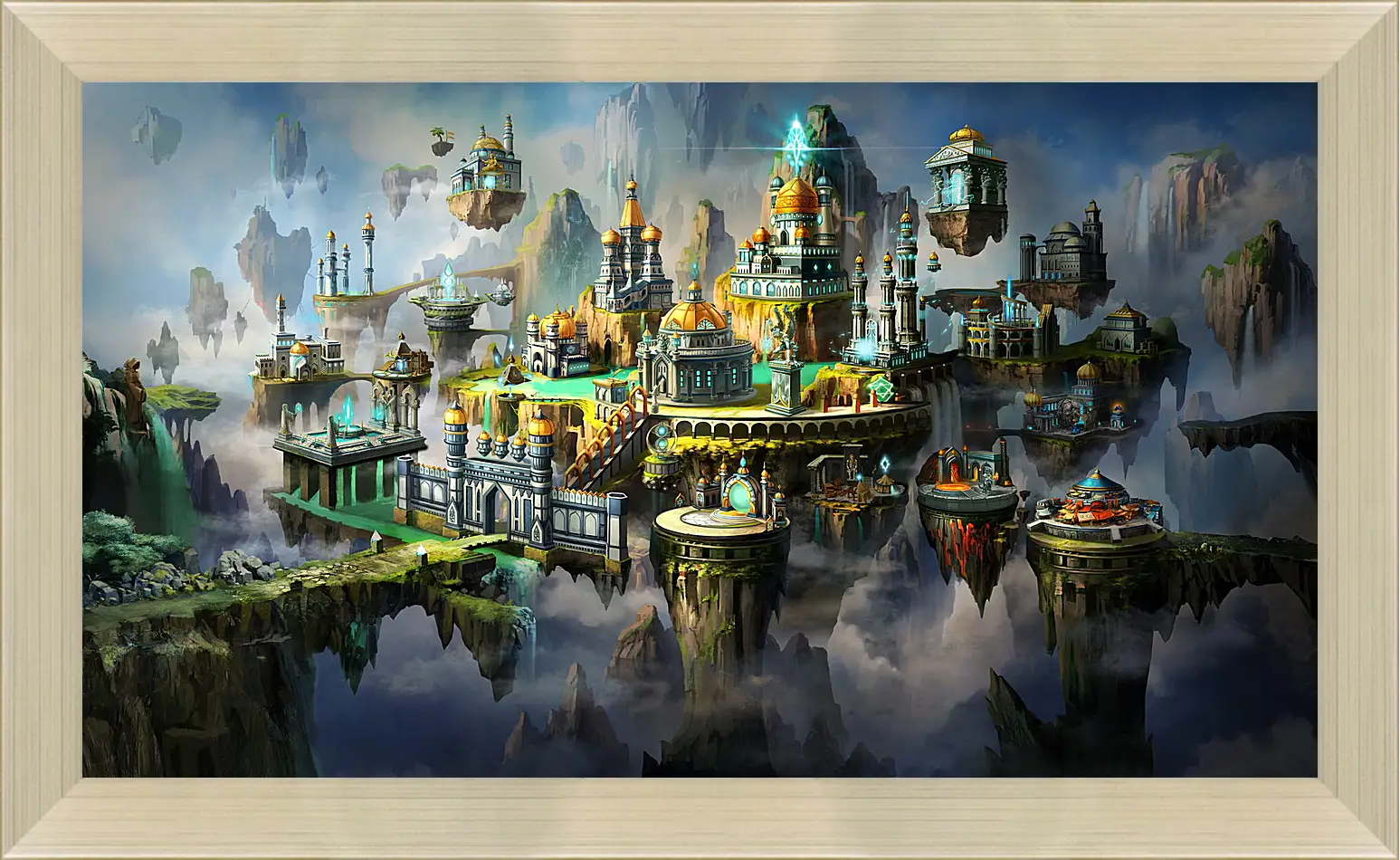 Картина в раме - might & magic heroes vii, might and magic x, city
