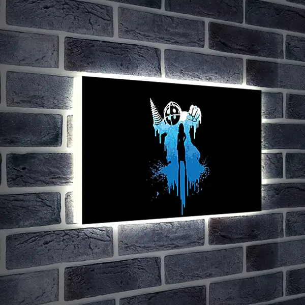 Лайтбокс световая панель - bioshock, art, vector
