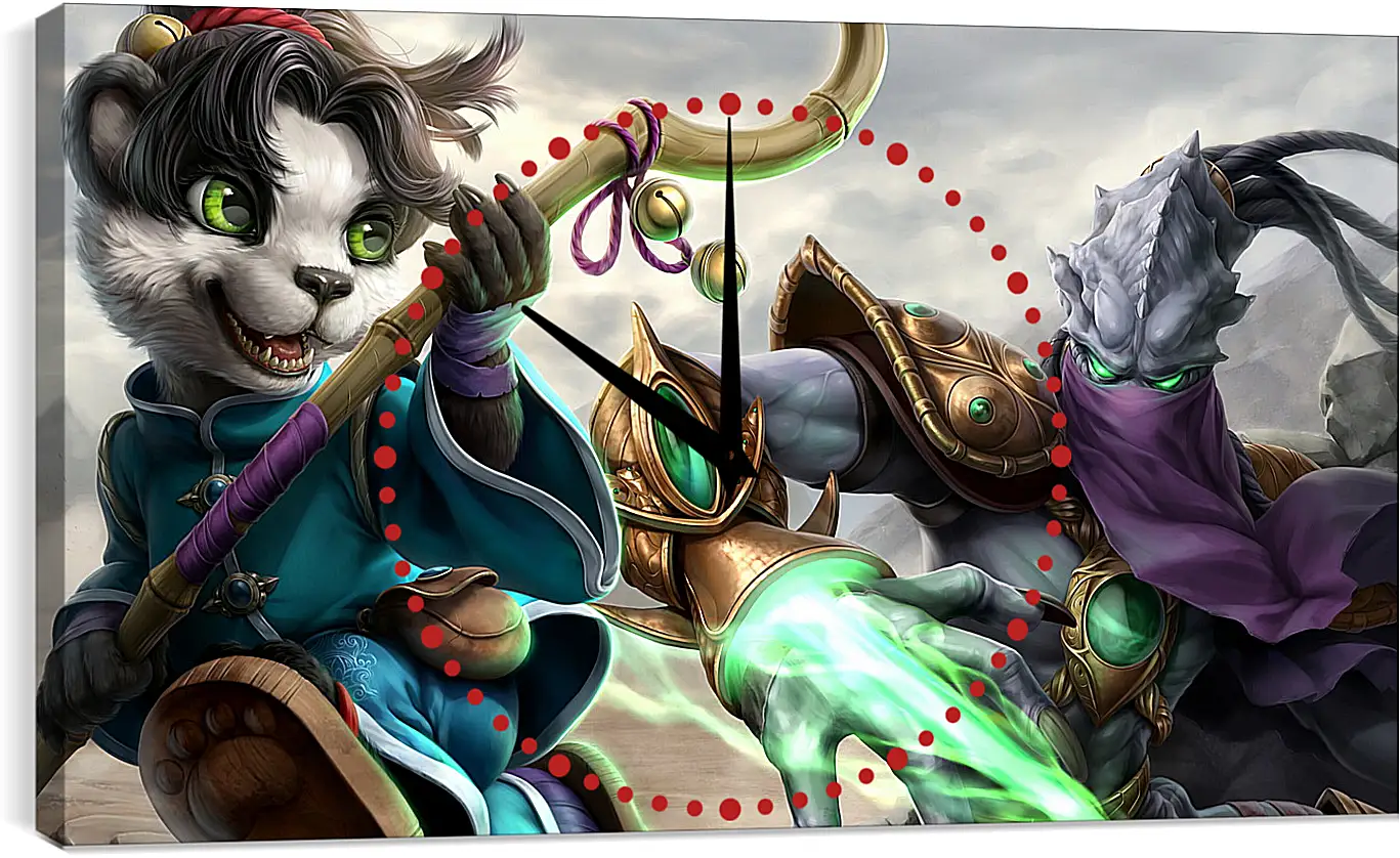 Часы картина - heroes of the storm, zeratul, starcraft
