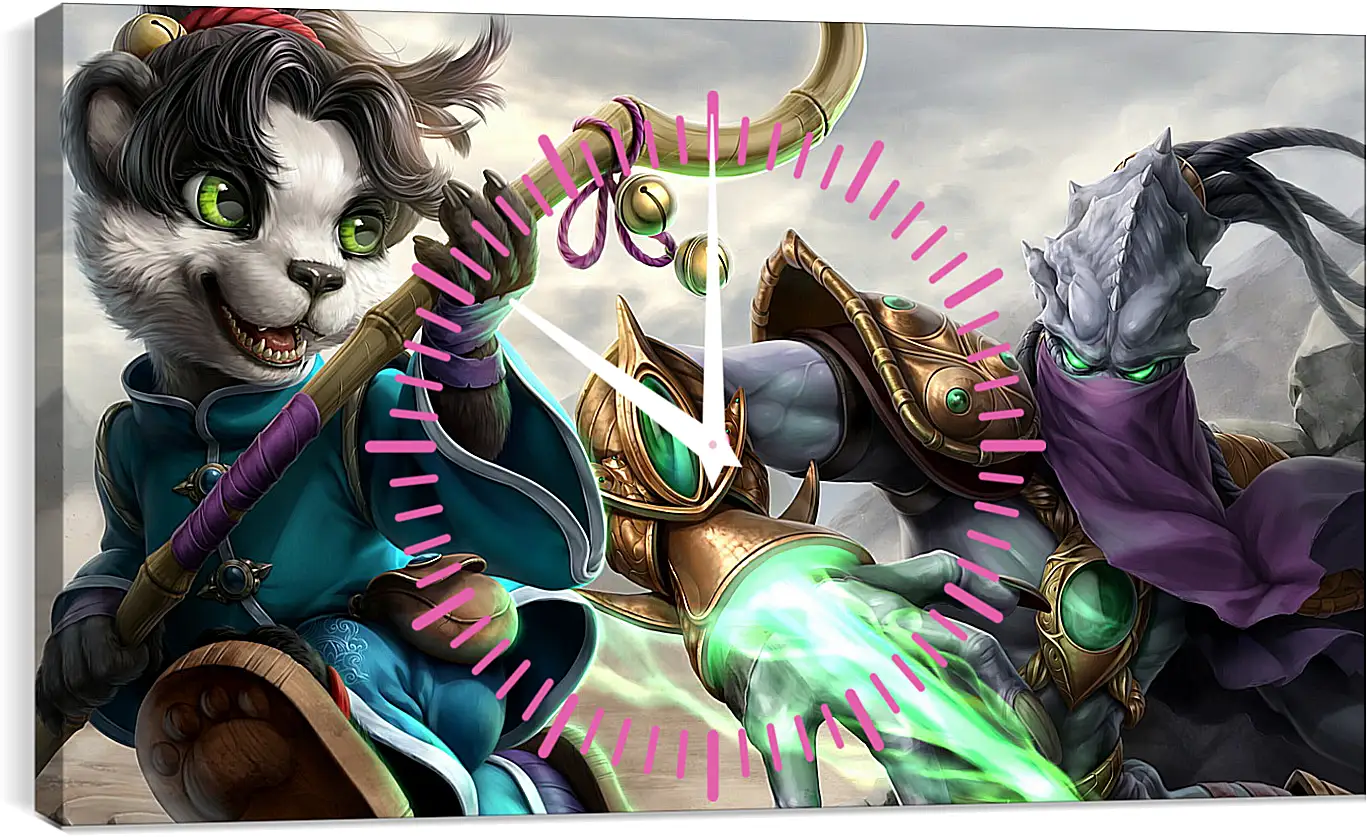 Часы картина - heroes of the storm, zeratul, starcraft
