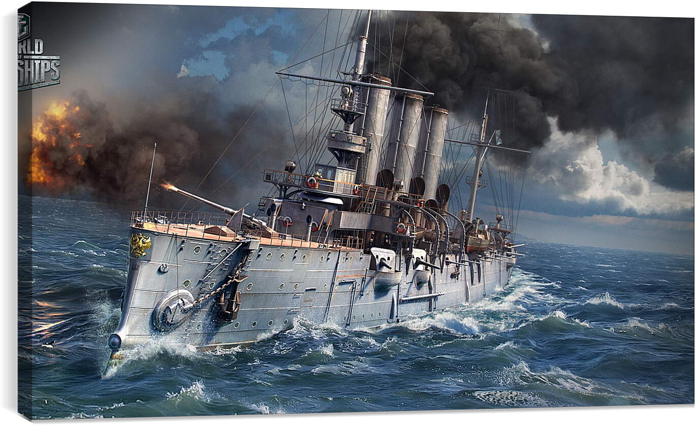 Постер и плакат - world of warships, ship, sea