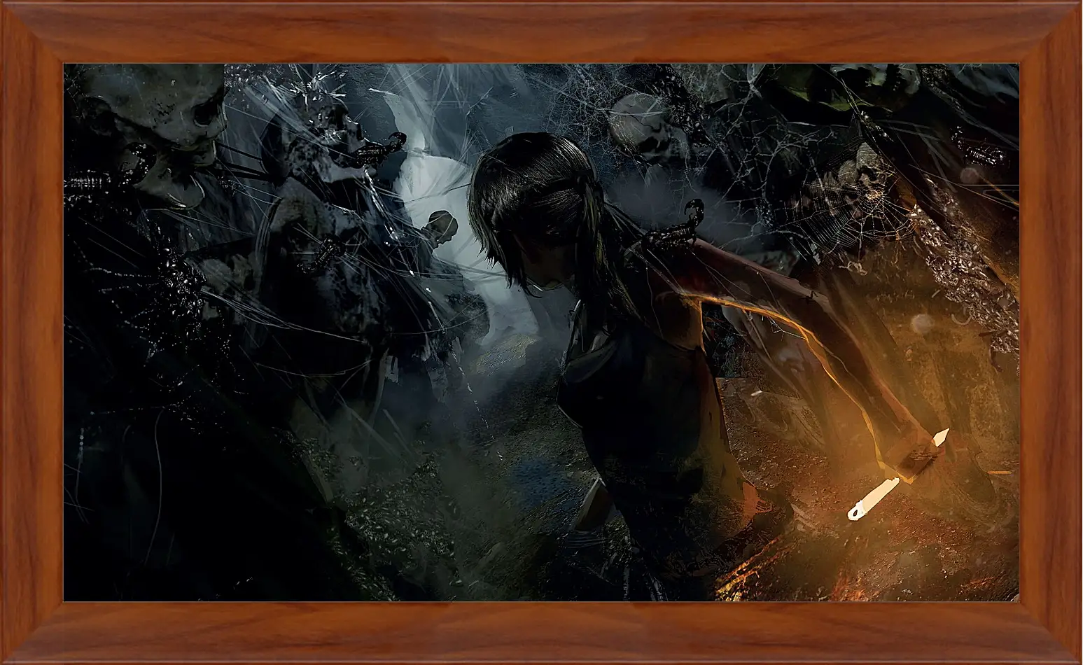 Картина в раме - rise of the tomb raider, tomb raider, lara croft