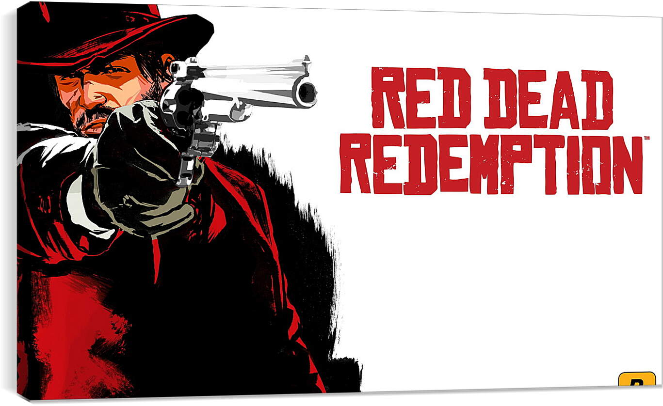 Постер и плакат - red dead redemption, cowboy, hat
