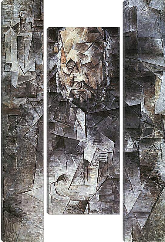 Модульная картина - Портрет Амбруаза Воллара. Пабло Пикассо
