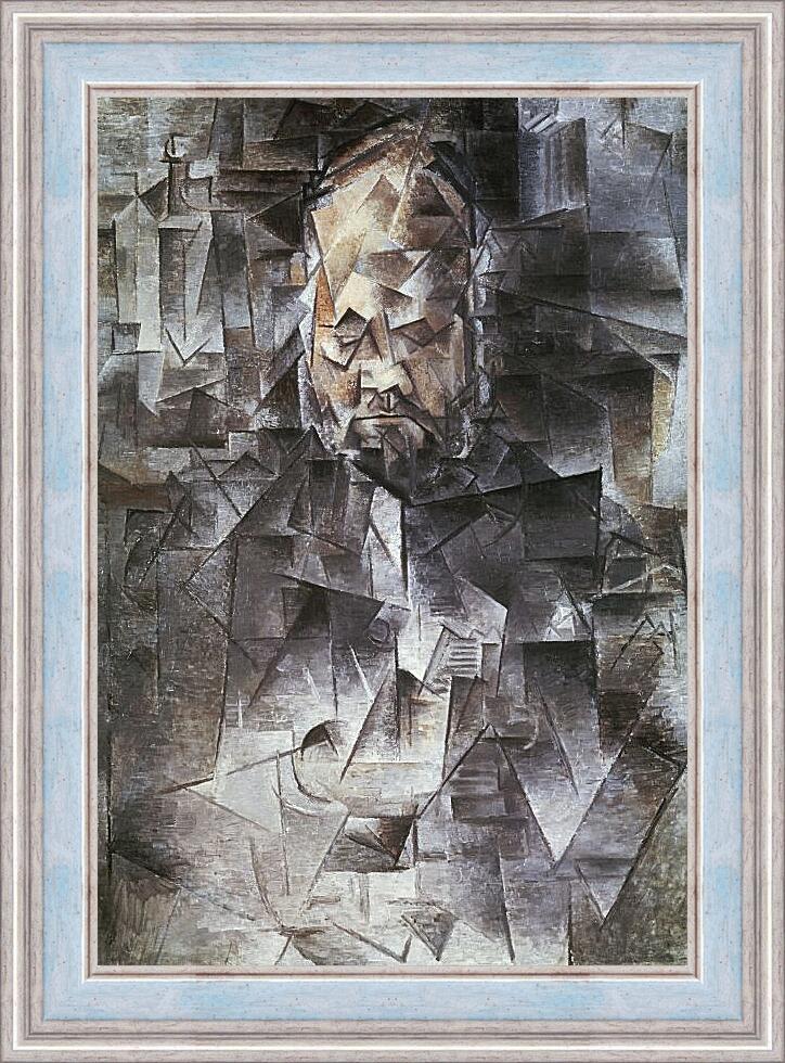 Картина в раме - Портрет Амбруаза Воллара. Пабло Пикассо
