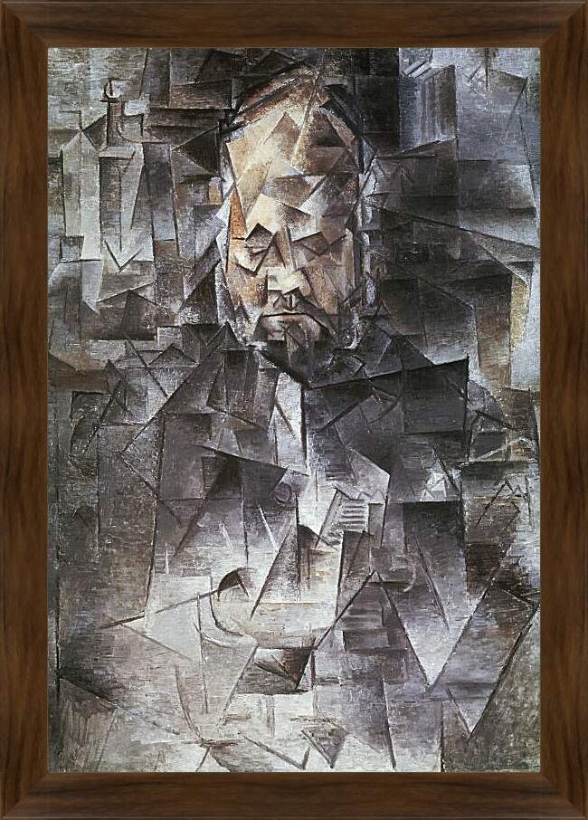 Картина в раме - Портрет Амбруаза Воллара. Пабло Пикассо

