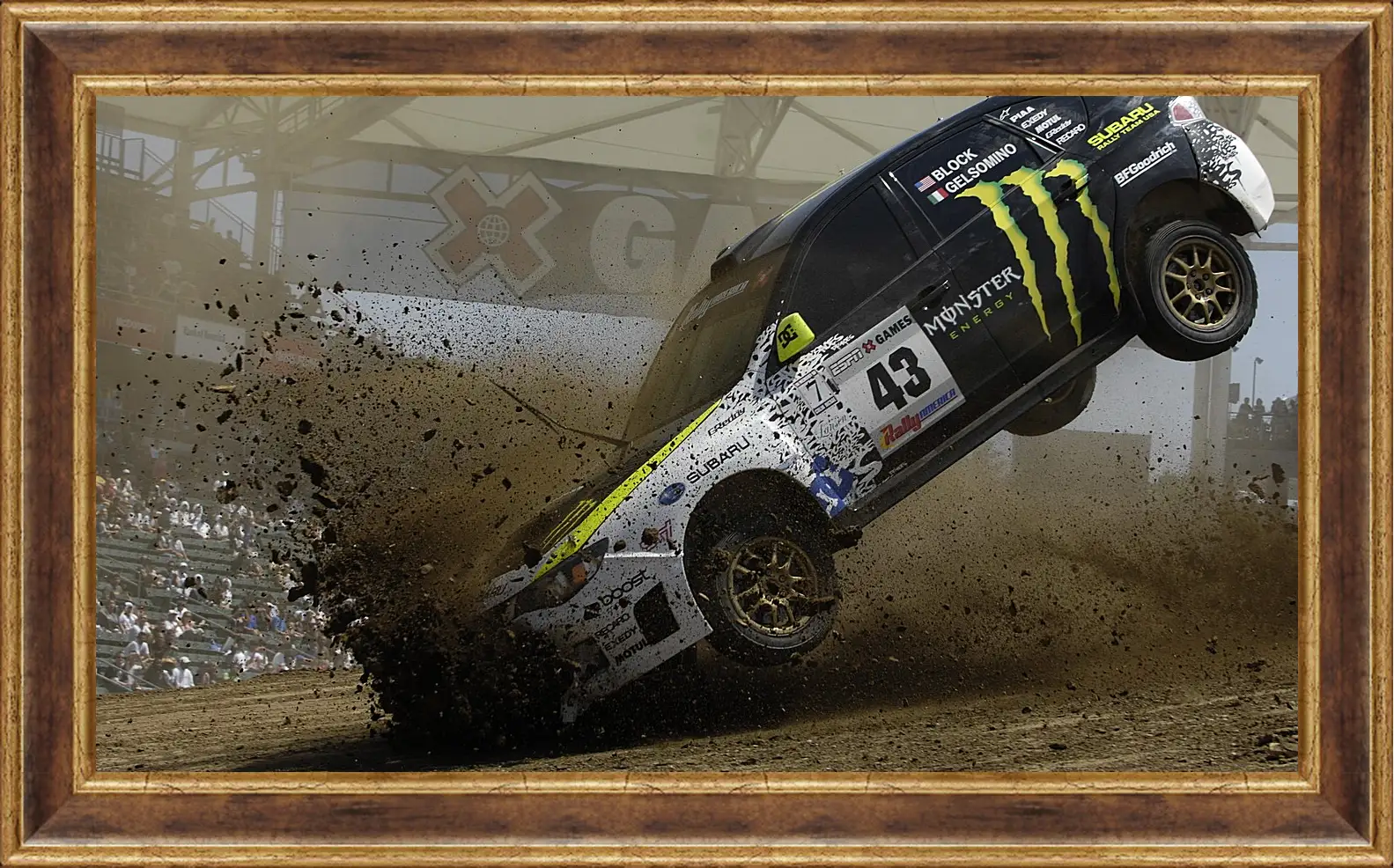 Картина в раме - dirt 3, car, show
