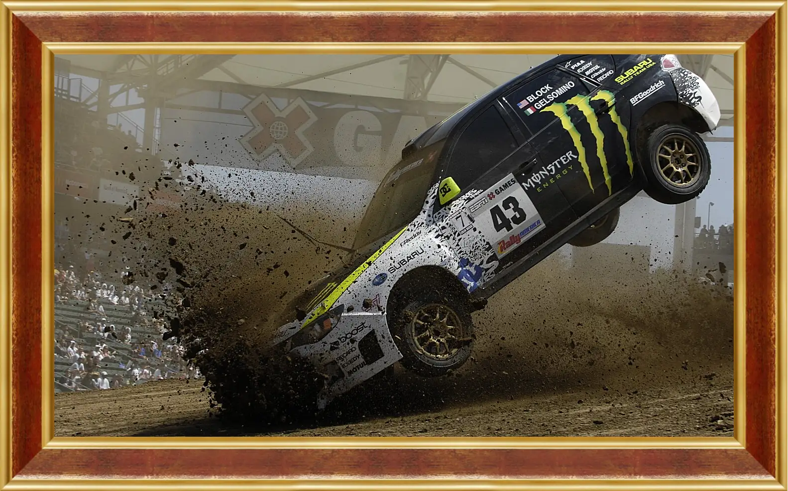 Картина в раме - dirt 3, car, show
