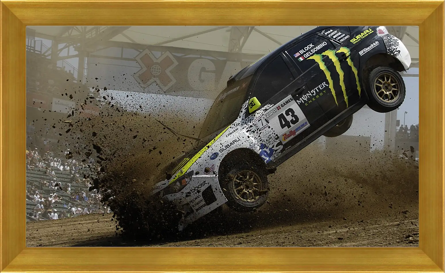 Картина в раме - dirt 3, car, show
