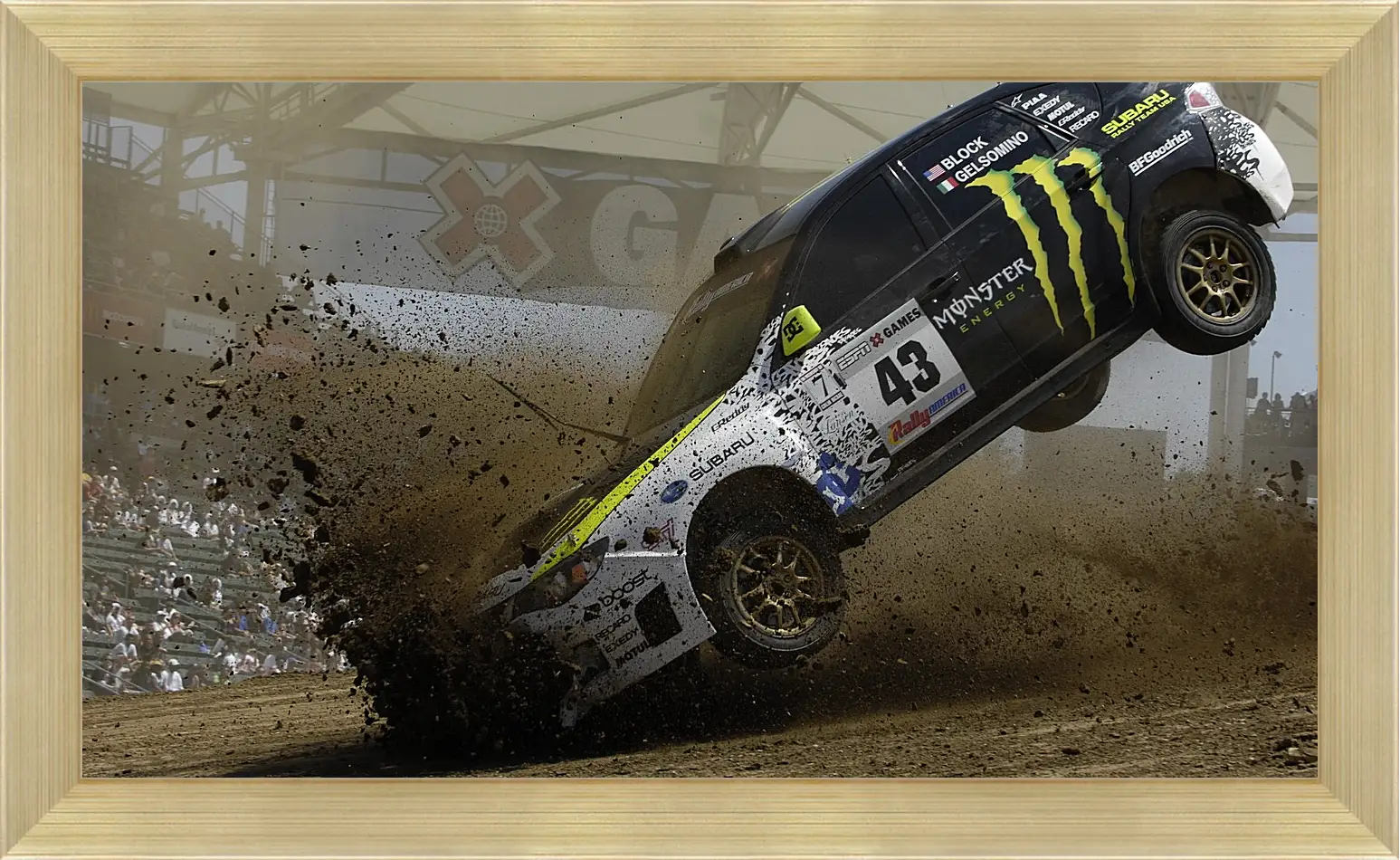 Картина в раме - dirt 3, car, show
