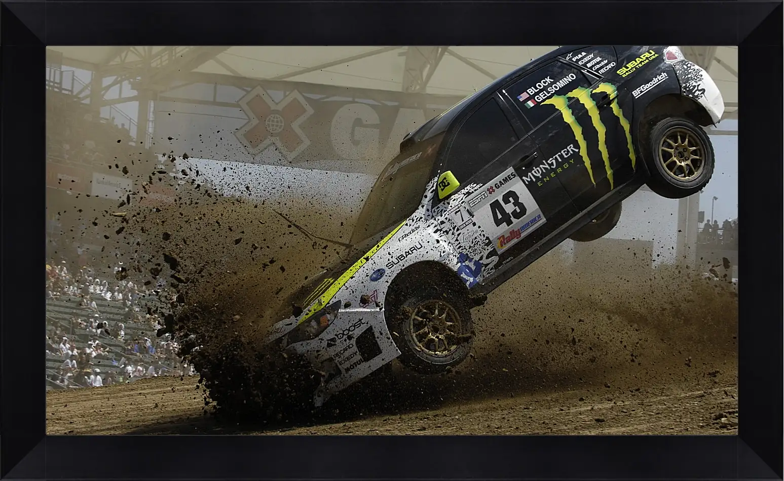 Картина в раме - dirt 3, car, show
