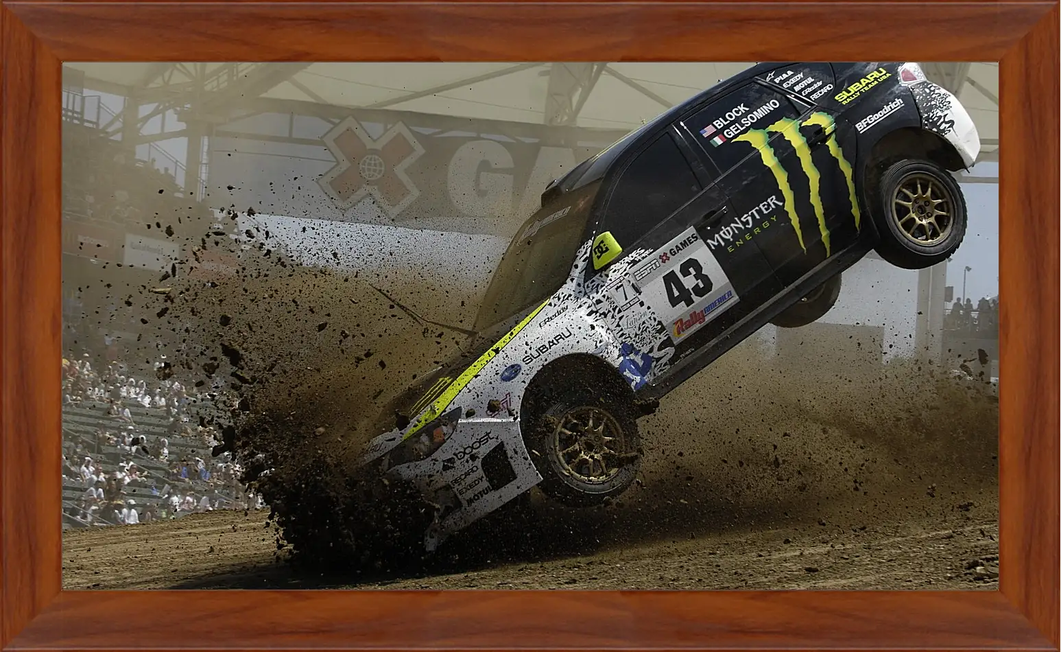 Картина в раме - dirt 3, car, show
