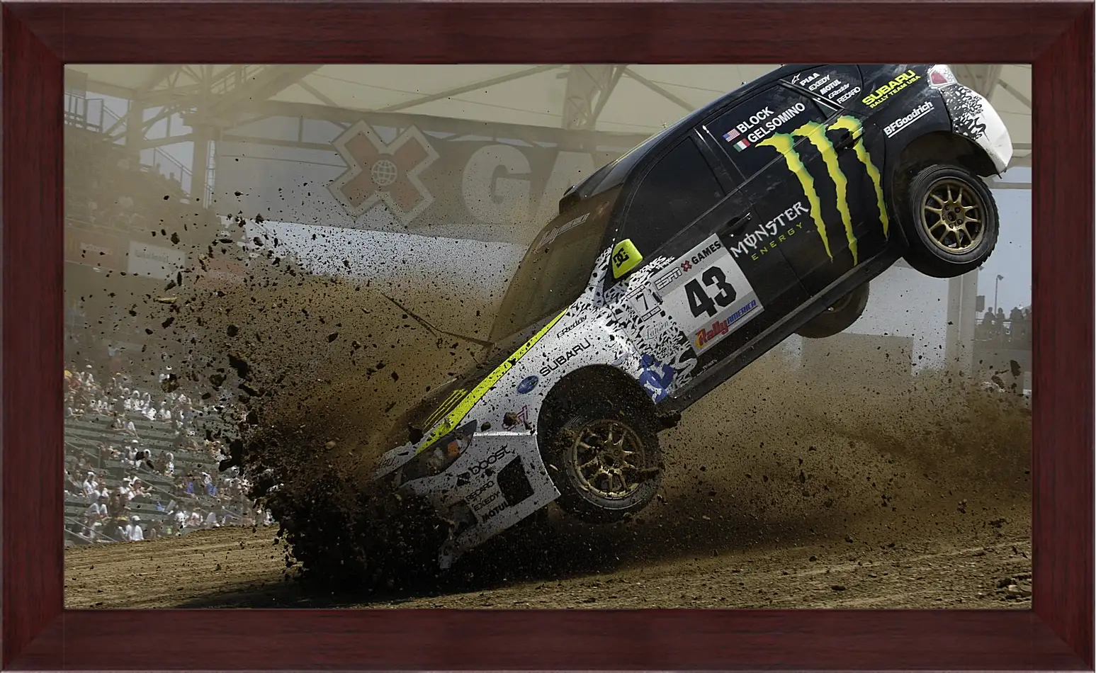 Картина в раме - dirt 3, car, show
