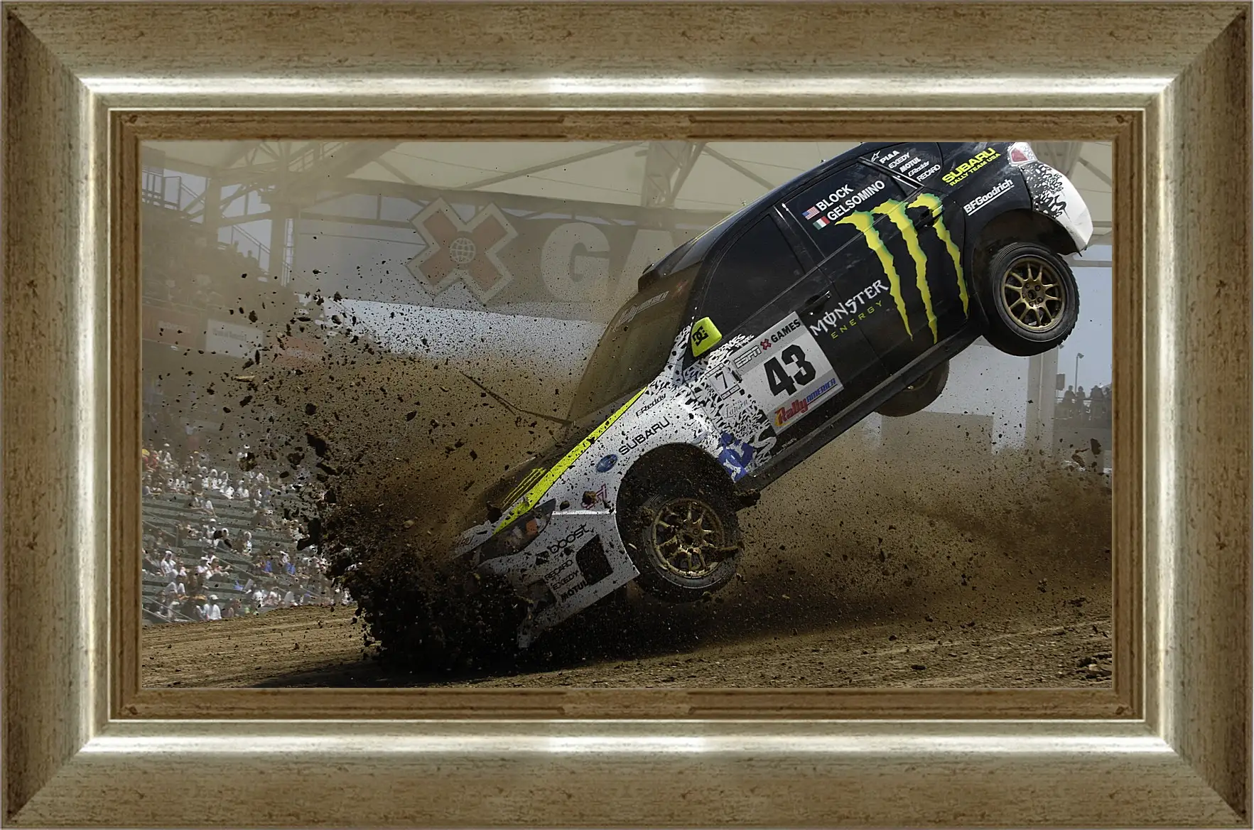 Картина в раме - dirt 3, car, show
