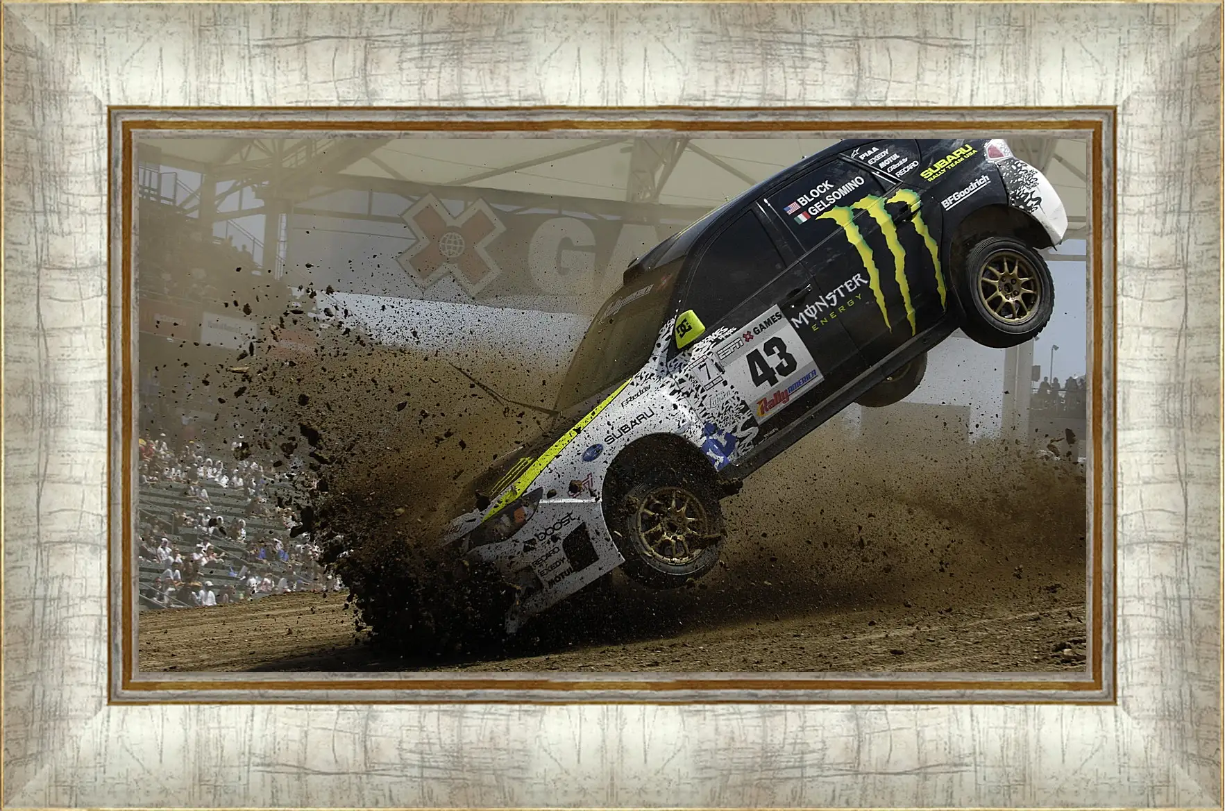 Картина в раме - dirt 3, car, show
