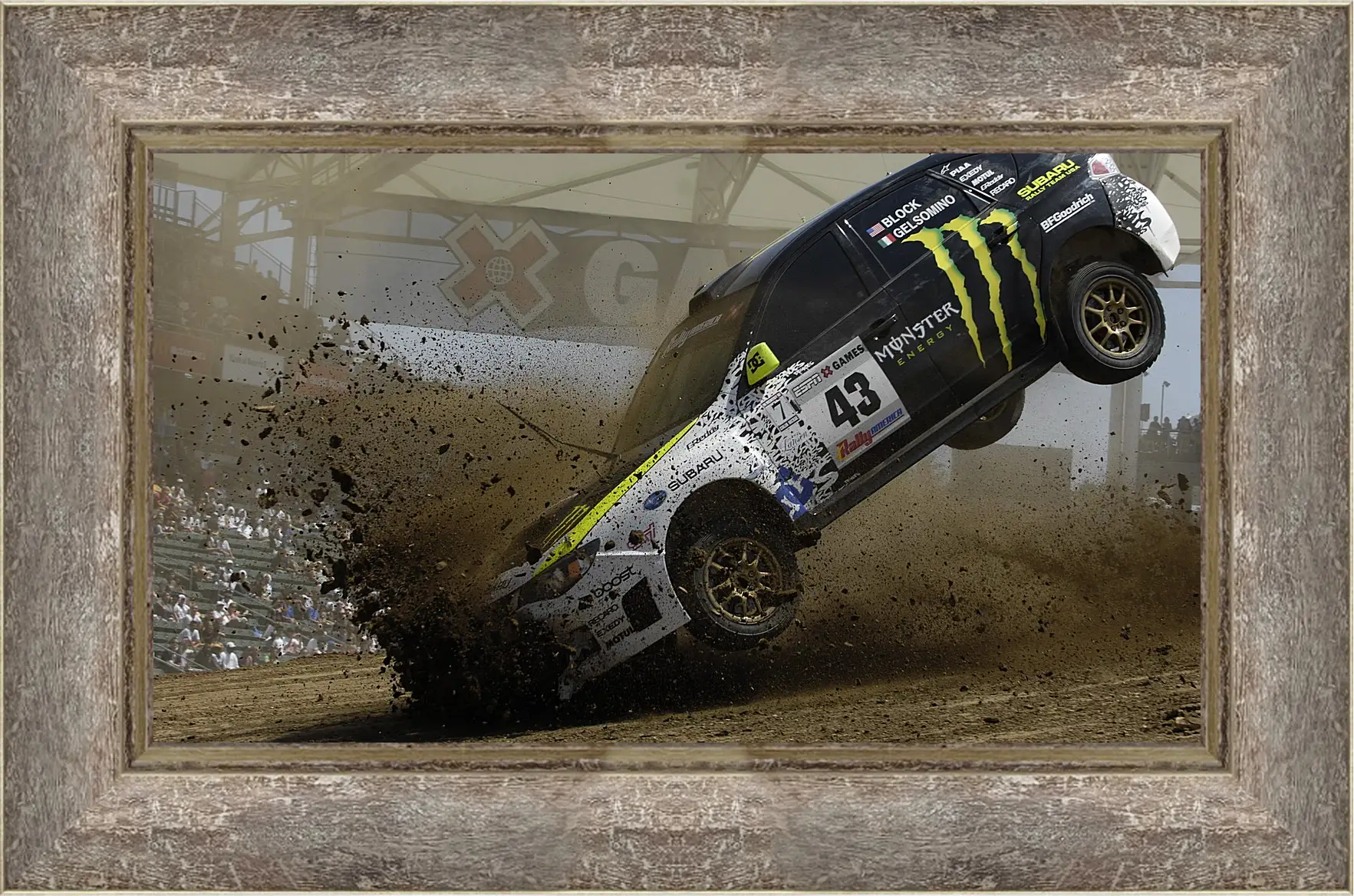 Картина в раме - dirt 3, car, show
