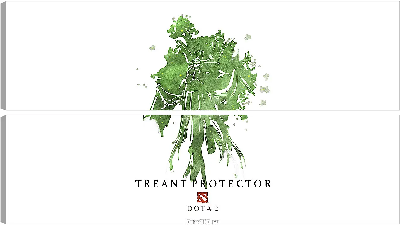 Модульная картина - treant protector, dota 2, art