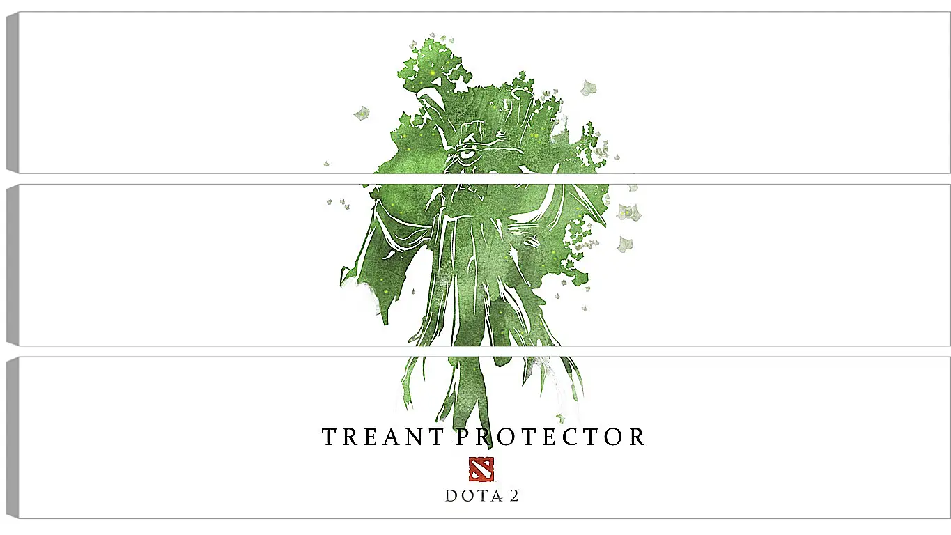 Модульная картина - treant protector, dota 2, art