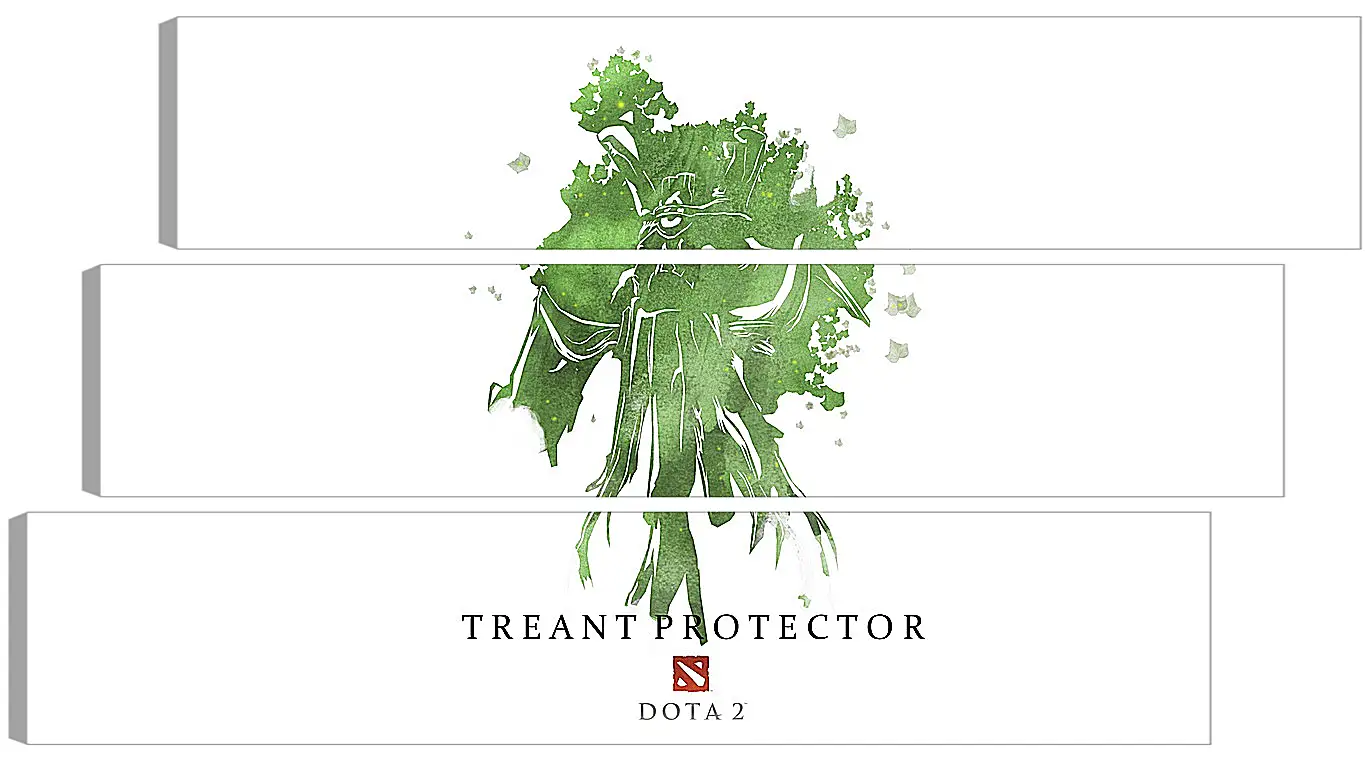 Модульная картина - treant protector, dota 2, art