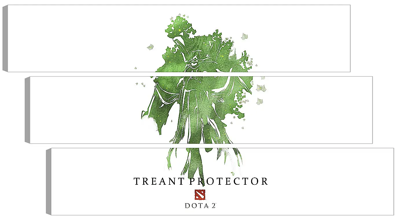 Модульная картина - treant protector, dota 2, art