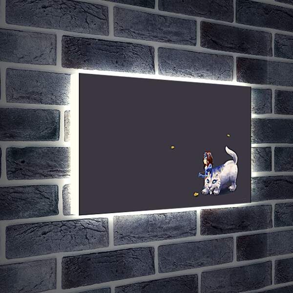 Лайтбокс световая панель - mirana, dota 2, art