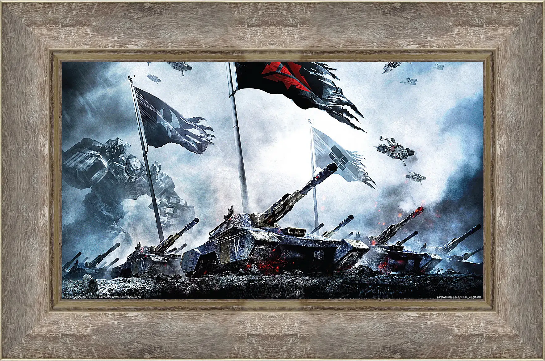 Картина в раме - supreme commander, gas powered games, strategy
