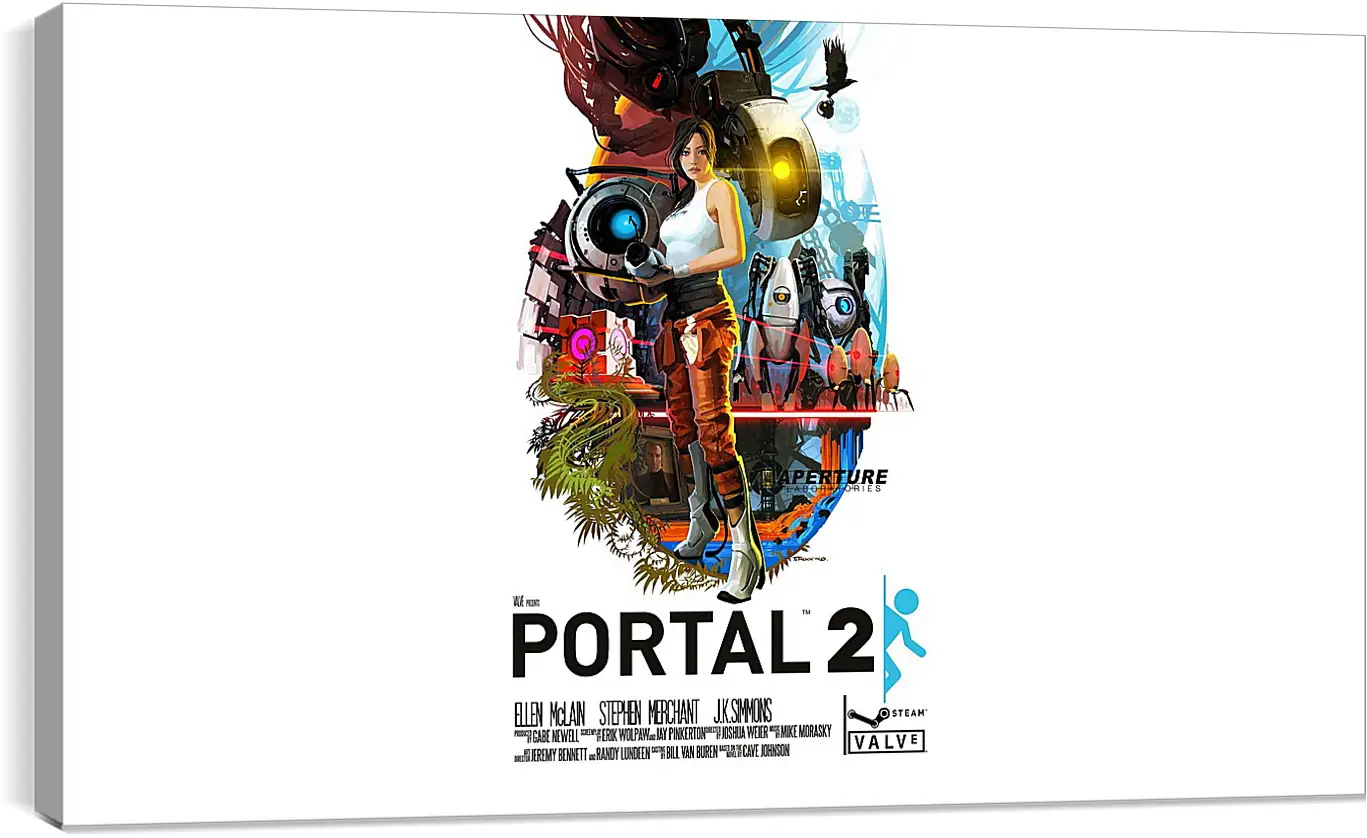 Постер и плакат - portal, portal 2, game
