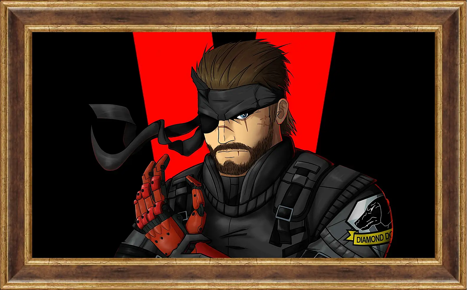 Картина в раме - metal gear solid v, the phantom pain, art
