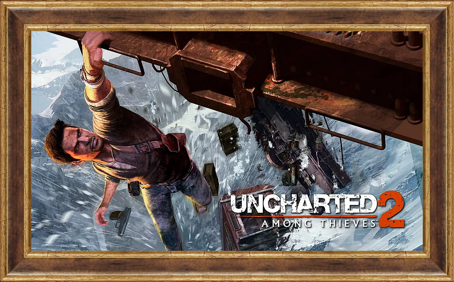 Картина в раме - uncharted 2 among thieves, uncharted 2, danger