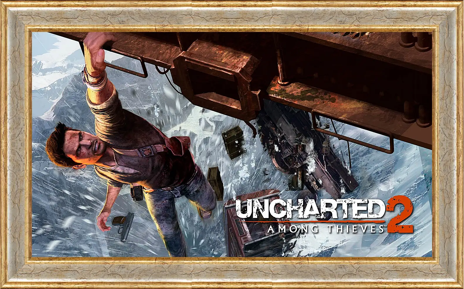 Картина в раме - uncharted 2 among thieves, uncharted 2, danger