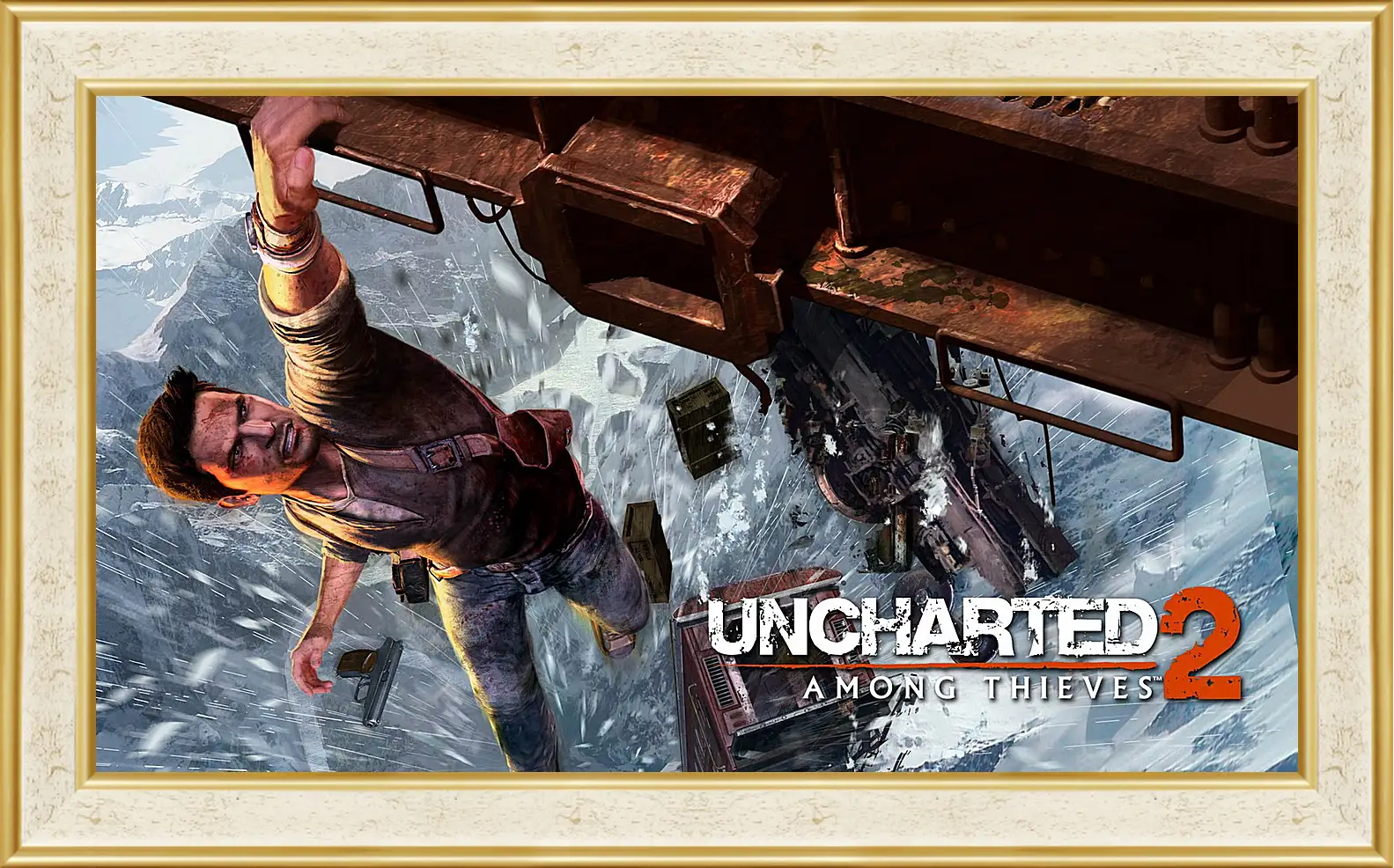 Картина в раме - uncharted 2 among thieves, uncharted 2, danger