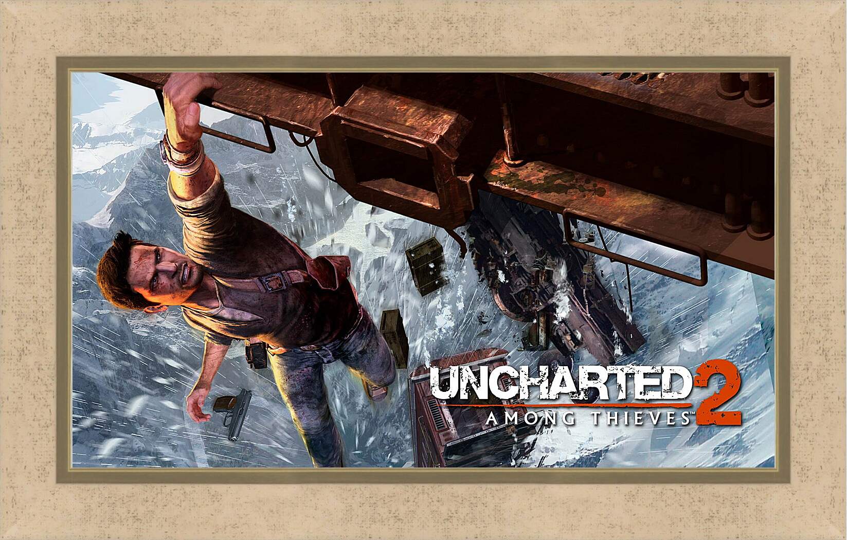 Картина в раме - uncharted 2 among thieves, uncharted 2, danger