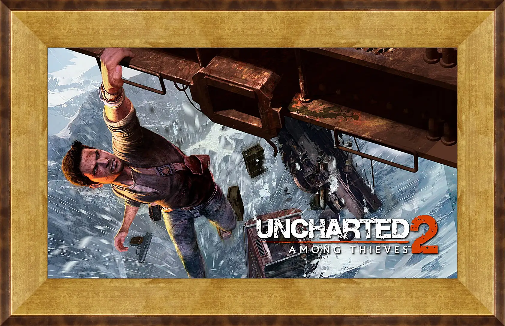 Картина в раме - uncharted 2 among thieves, uncharted 2, danger