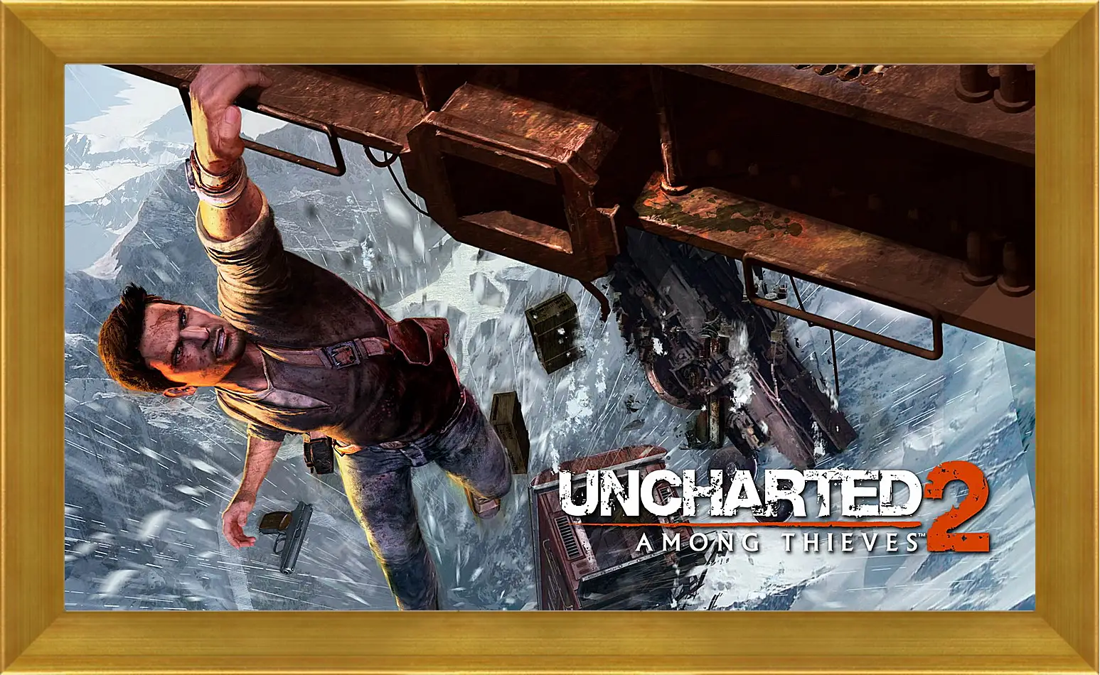 Картина в раме - uncharted 2 among thieves, uncharted 2, danger