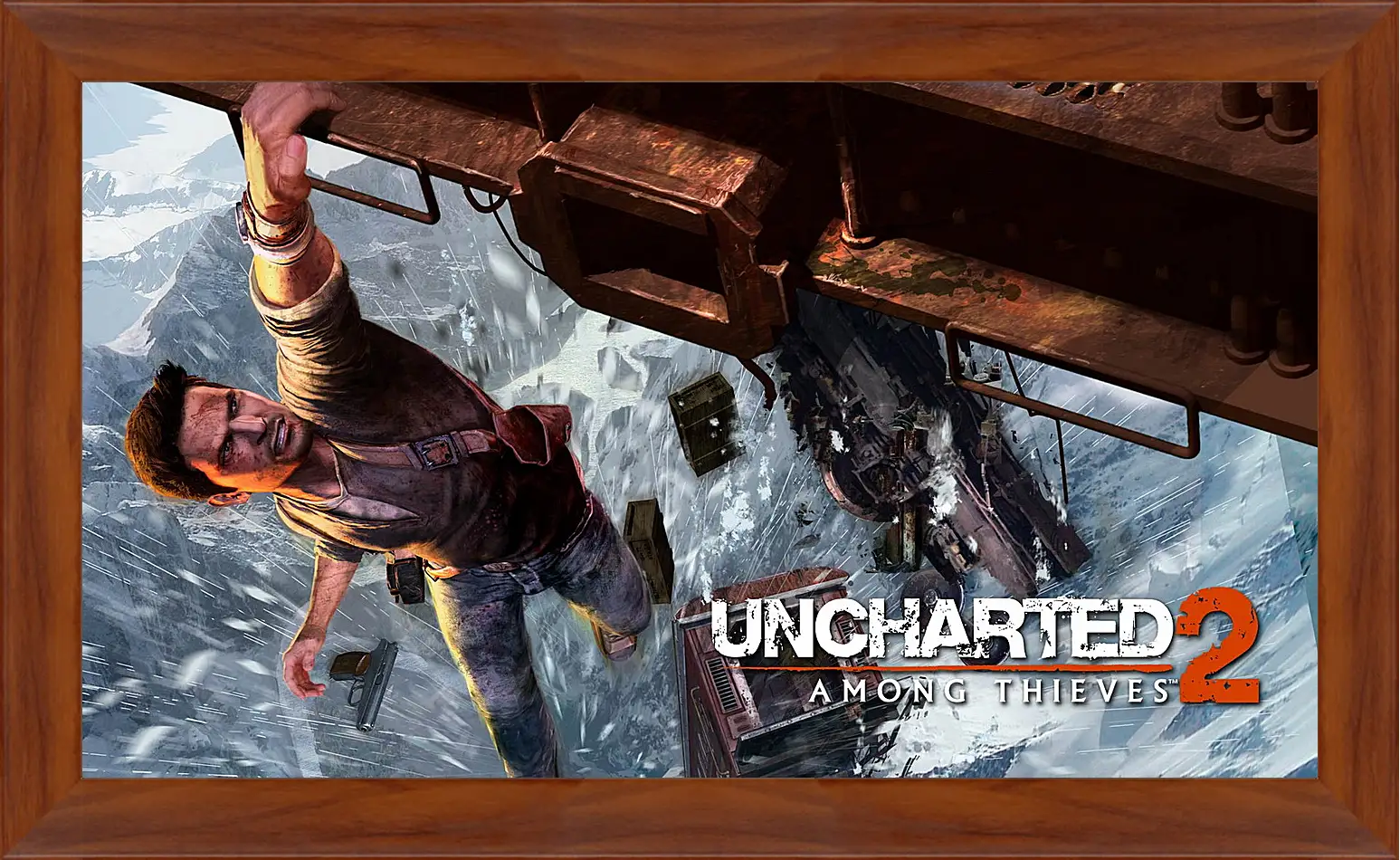 Картина в раме - uncharted 2 among thieves, uncharted 2, danger