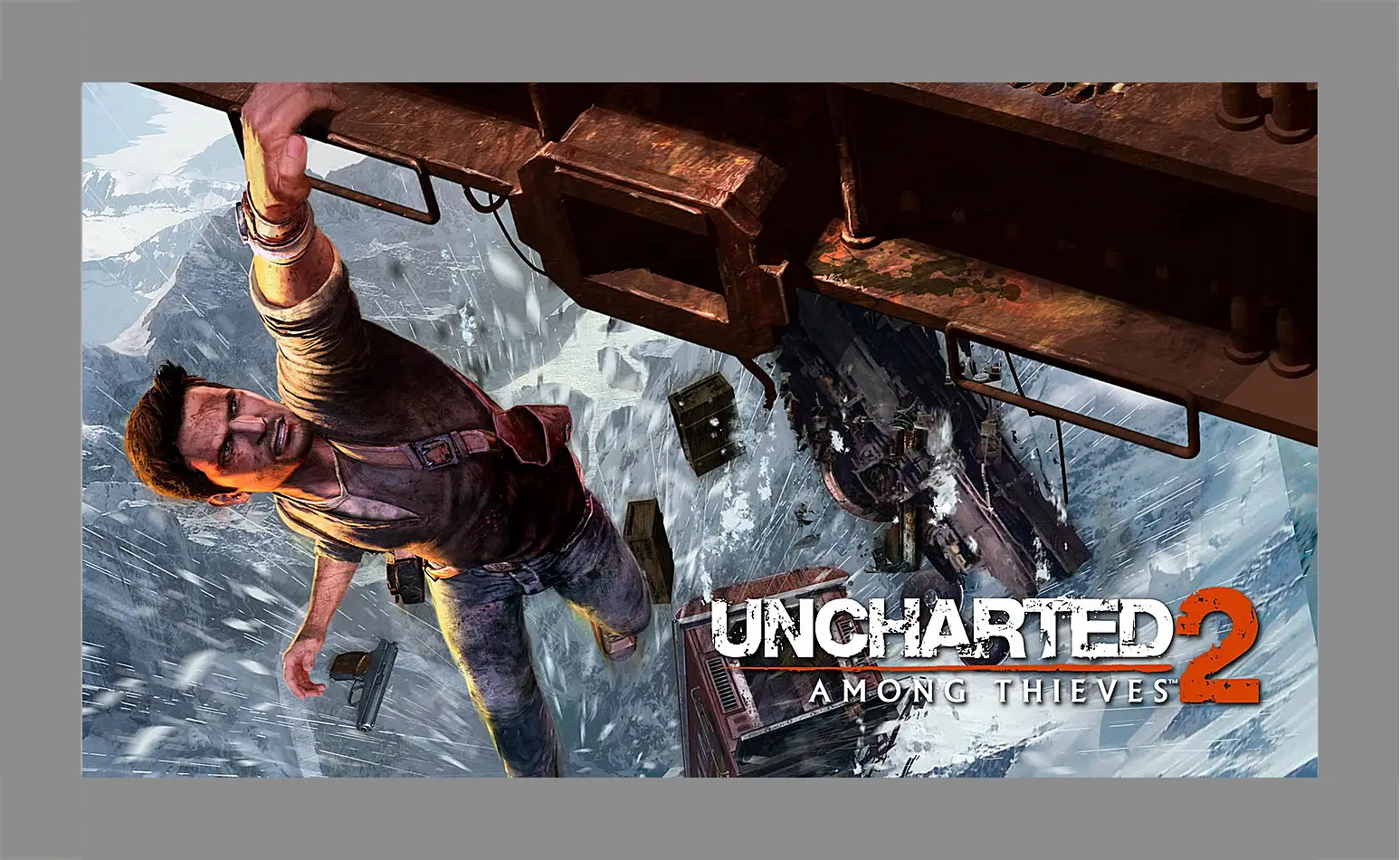 Картина в раме - uncharted 2 among thieves, uncharted 2, danger