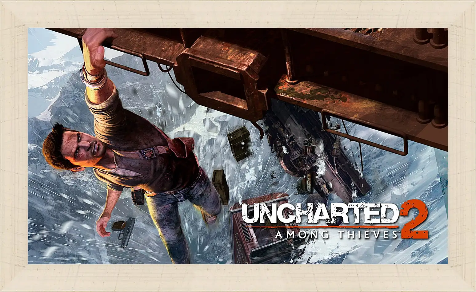 Картина в раме - uncharted 2 among thieves, uncharted 2, danger