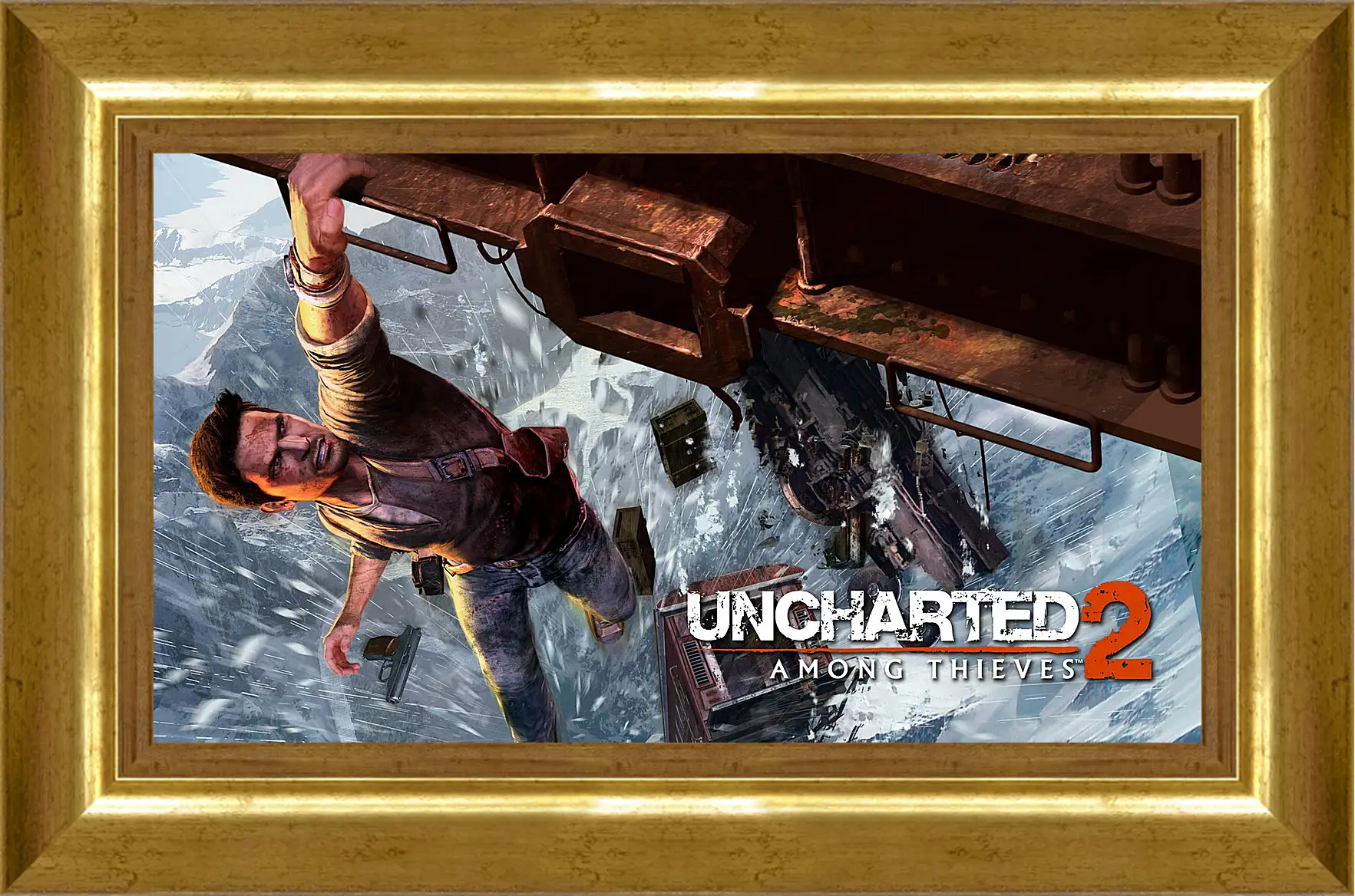 Картина в раме - uncharted 2 among thieves, uncharted 2, danger