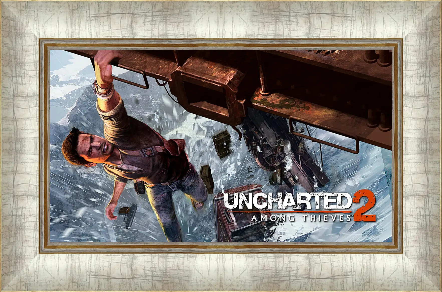 Картина в раме - uncharted 2 among thieves, uncharted 2, danger